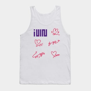 AUTOGRAPHS OF THE GROUP (G) IDLE Tank Top